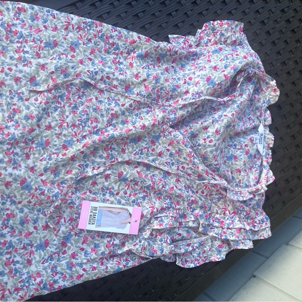 BB Dakota Steve Madden S Floral  shirt